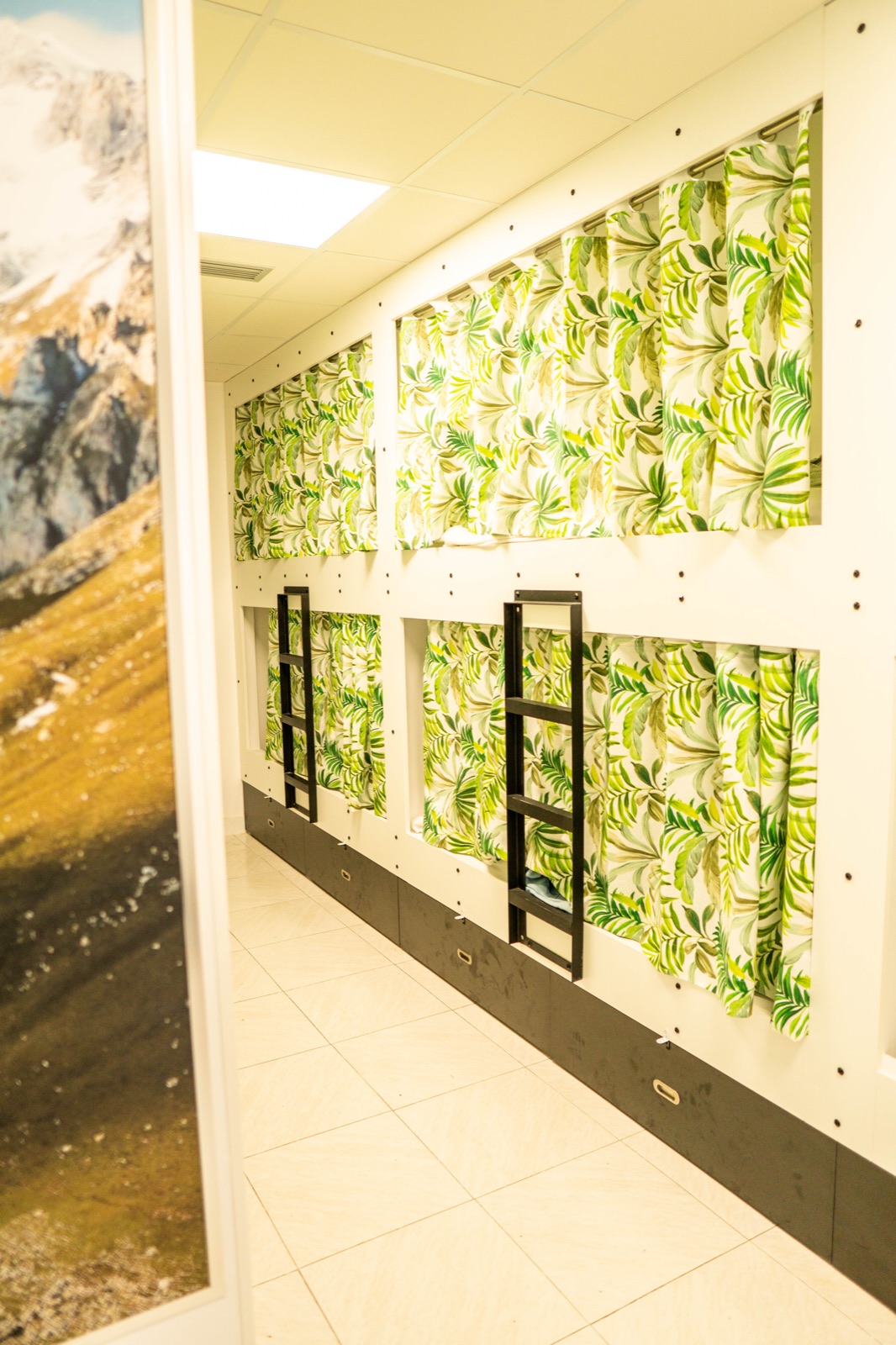 Large personal lockable drawer for guest storage at the hostel